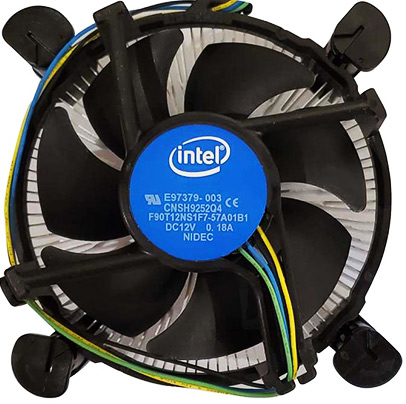 ویژگی ها و قابلیت های فن سی پی یو اینتل Core i5-9400F