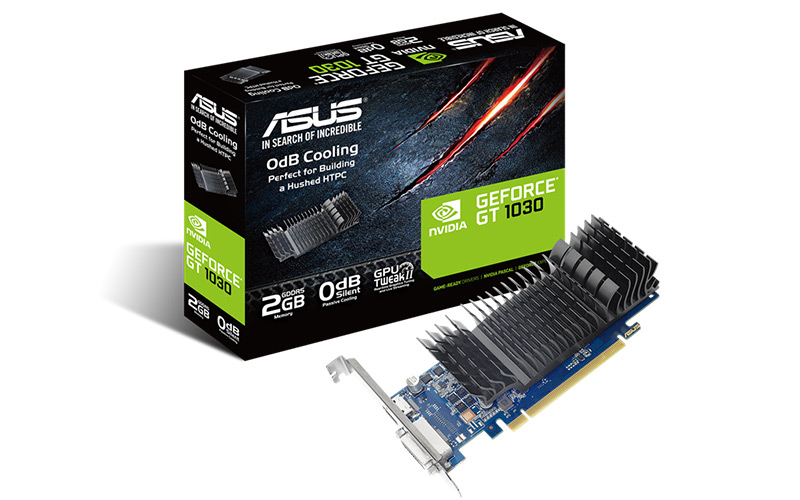 مشخصات فنی کارت گرافیک Asus GT1030-SL-2G-BRK