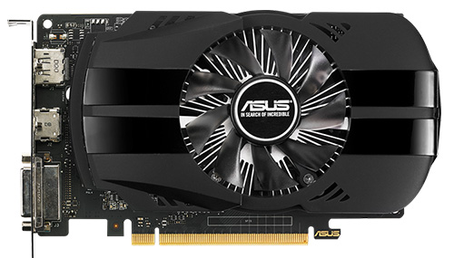 مشخصات فنی کارت گرافیک Asus PH-GTX1050TI-4G