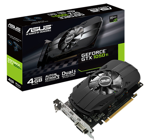 کارت گرافیک ایسوس Asus PH-GTX1050TI-4G