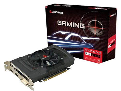 کارت گرافیک بایوستار Biostar RX550 4G DDR5