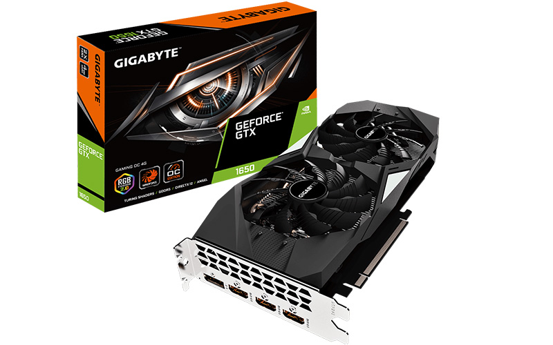 کارت گرافیک گیگابایت Gigabyte GTX 1650 Gaming OC 4G