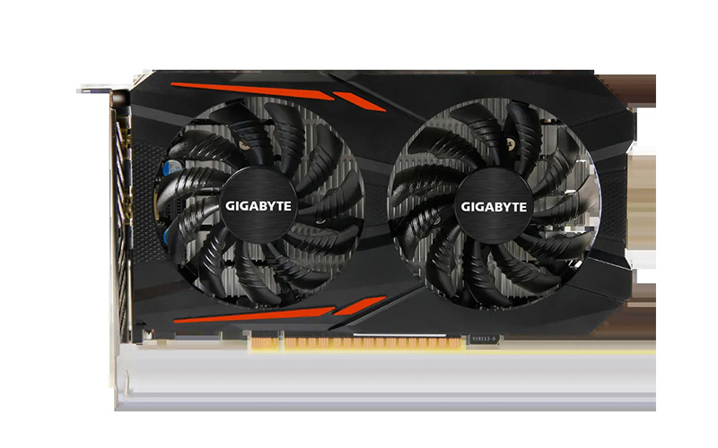 مشخصات فنی کارت گرافیک Gigabyte GeForce GTX 1050 Ti OC 4GB