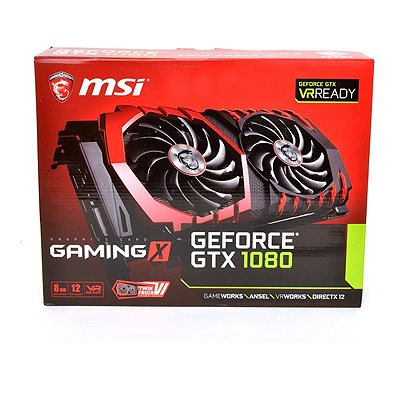 مشخصات فنی کارت گرافیک MSI GTX 1080 GAMING X