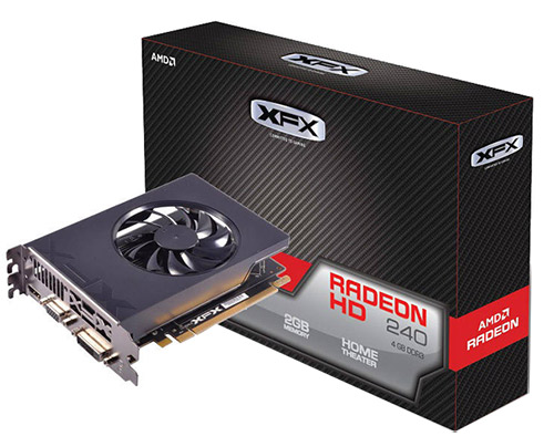 کارت گرافیک ایکس اف ایکس XFX Radeon R7 240 4GB