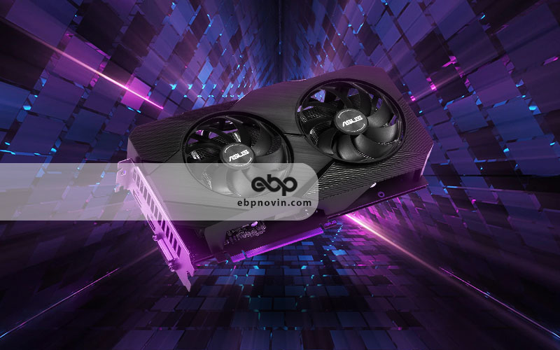 کارت گرافیک ایسوس ASUS DUAL-GTX1660S-O6G-EVO