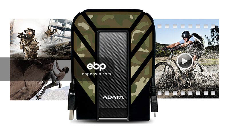هارد دیسک اکسترنال ای دیتا ADATA HD710M Pro با ظرفیت 2 ترابایت