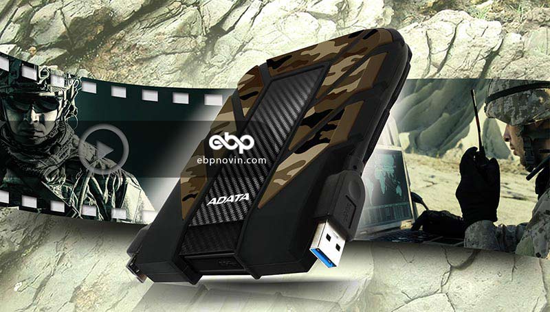 هارد دیسک اکسترنال ای دیتا ADATA HD710M Pro با ظرفیت 1 ترابایت