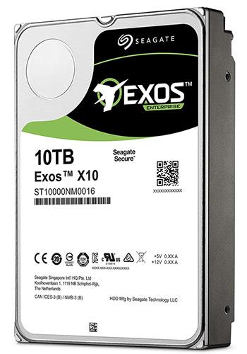 طراحی و ساخت هارددیسک اینترنال سرور Seagate EXOS 10TB