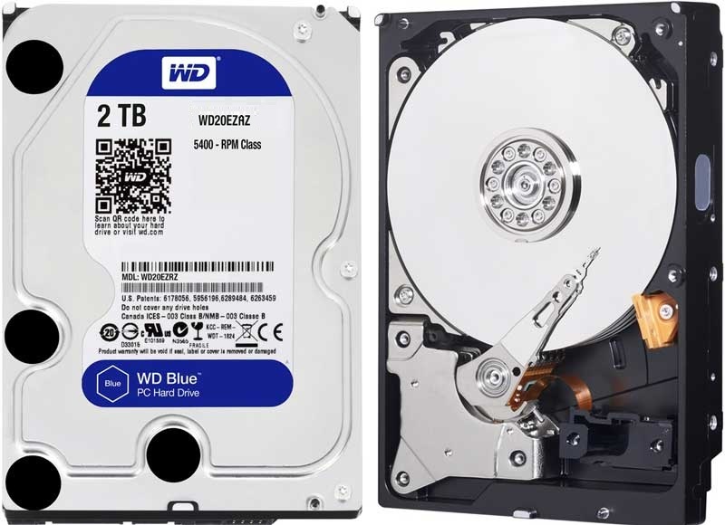 طراحی و ساخت هارددیسک اینترنال Western Digital Blue PC Desktop
