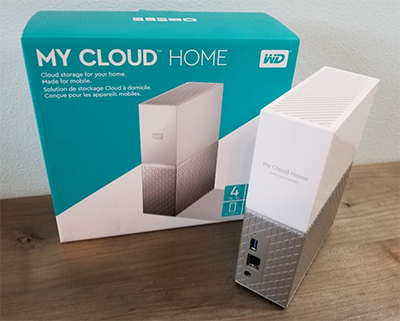 هارد اکسترنال وسترن دیجیتال Western Digital My Cloud Home WDBVXC0040HWT با ظرفیت 4 ترابایت