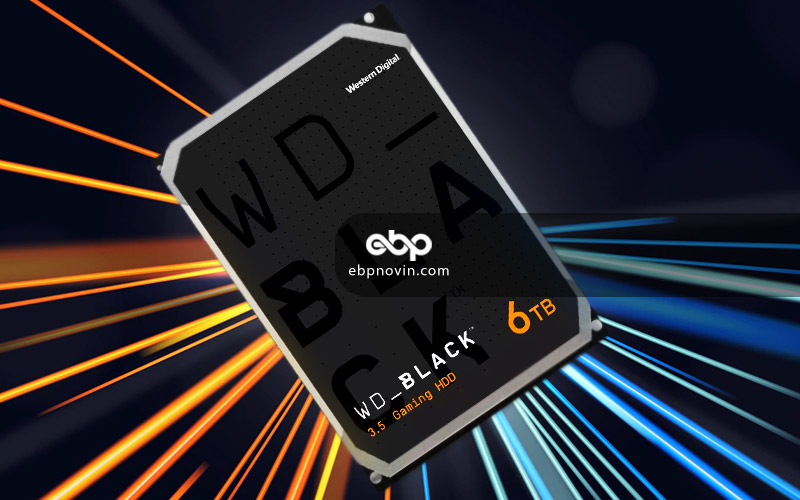 طراحی و ساخت هارددیسک اینترنال Western Digital Black 6TB