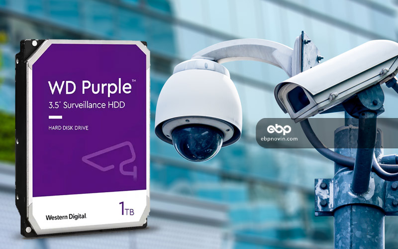 معرفی هارد دیسک اینترنال وسترن دیجیتال Purple 1TB