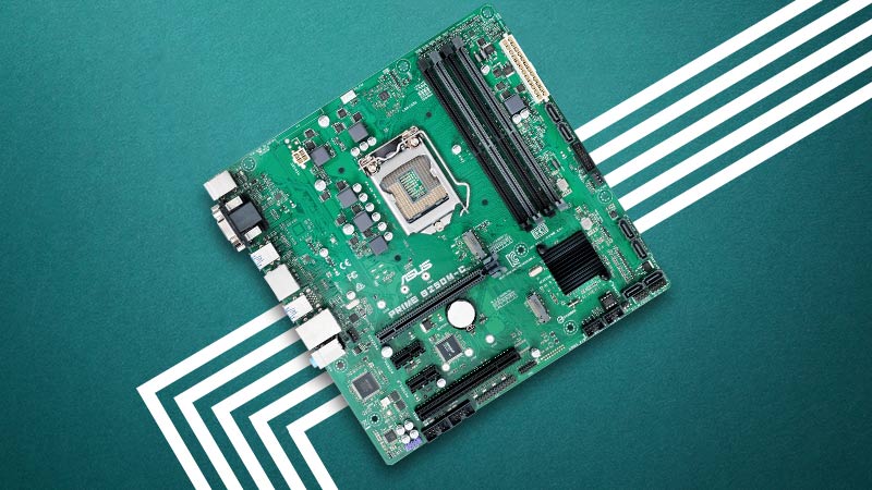 پشتیبانی از پردازنده های نسل شش و هفت اینتل و حافظه های رم DDR4