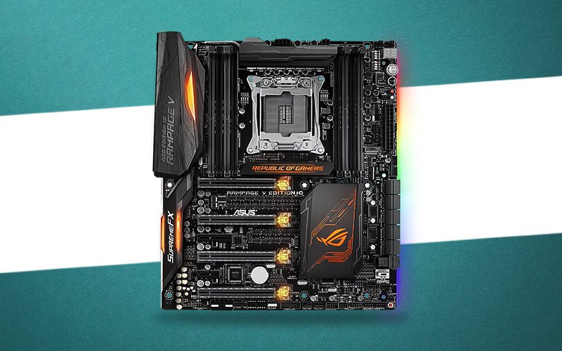 معرفی مادربورد ایسوس ROG RAMPAGE V EDITION 10