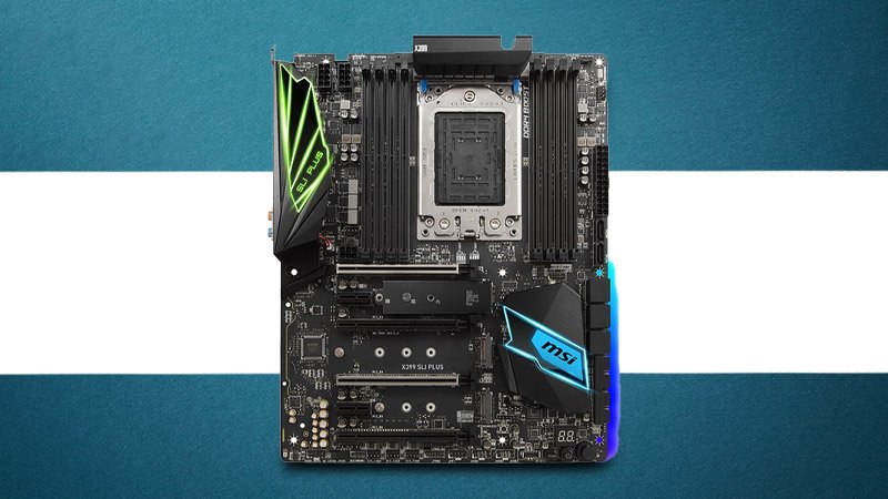 معرفی مادربورد ام اس آی X399 SLI PLUS