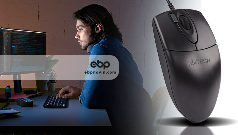 طراحی و مشخصات ظاهری موس ای فورتک OP-620 DS