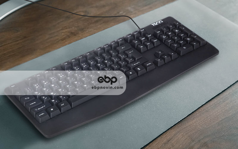ماوس و کیبورد با سیم تسکو 8058