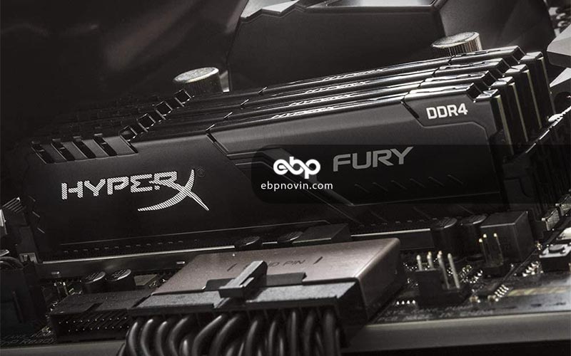 شکل ظاهری رم Kingston HyperX Fury 4GB DDR4 2400MHz CL15