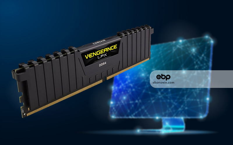 رم کامپیوتر کورسیر VENGEANCE LPX 16GB  DDR4 3200MHz