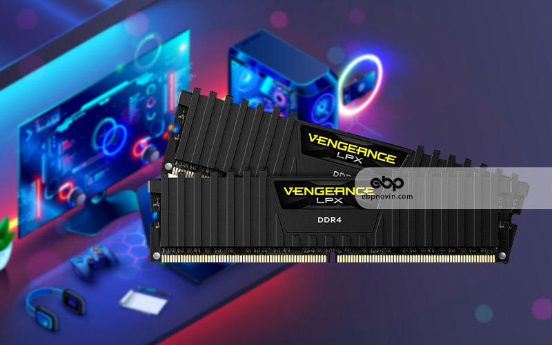 رم کامپیوتر کورسیر VENGEANCE LPX 16GB  DDR4 3200MHz