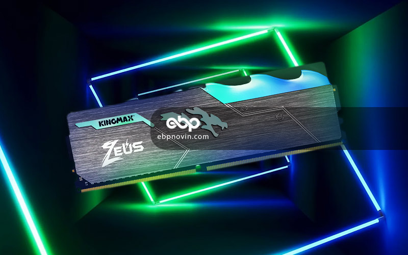 رم کینگ مکس Kingmax Zeus Dragon DDR4 RGB 8GB 3200MHz CL16