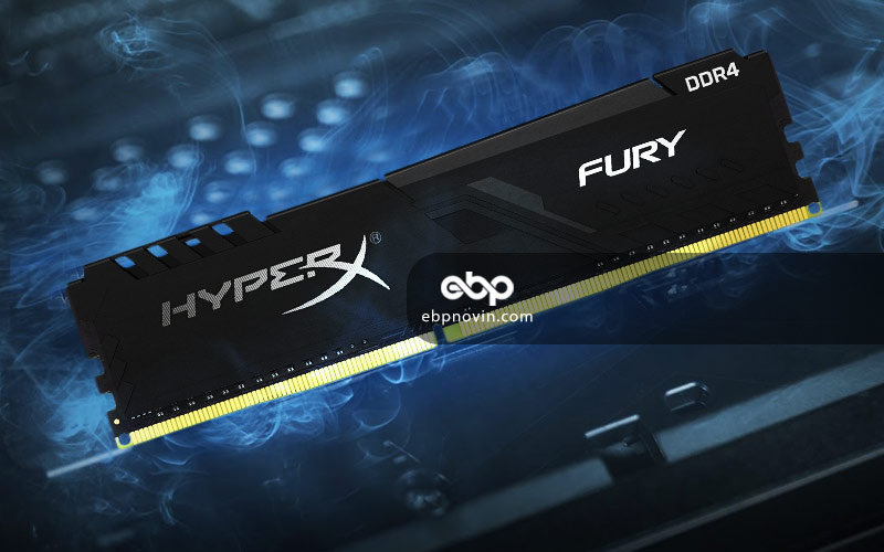 شکل ظاهری رم Kingston HyperX FURY 4GB 2666Mhz CL16 DDR4
