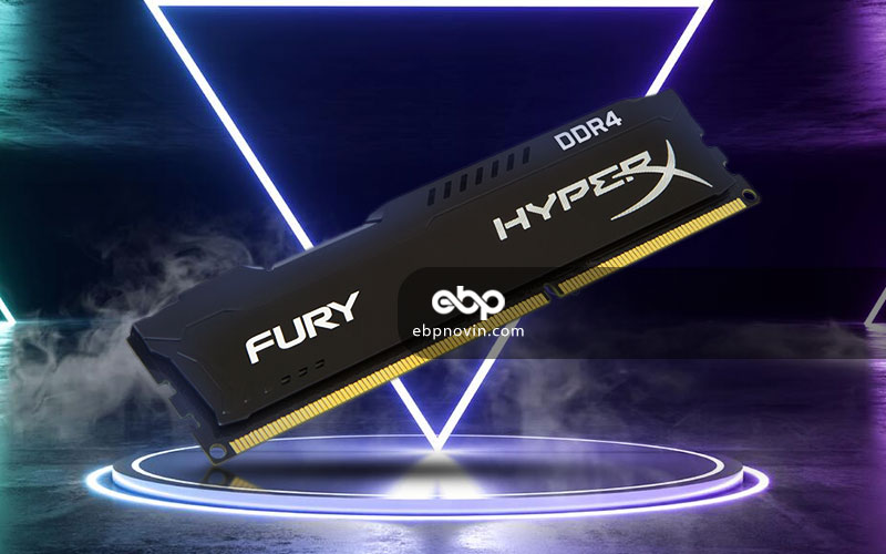 رم کینگستون Kingston HyperX Fury DDR4 8G 2400 CL15