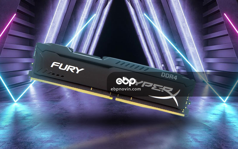 قابلیت و کارایی رم کامپیوتر DDR4 کینگستون Kingston HyperX Fury 8G 2400 CL15