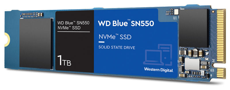 معرفی حافظه SSD اینترنال وسترن دیجیتال Blue SN550 NVMe M.2 SSD 1TB