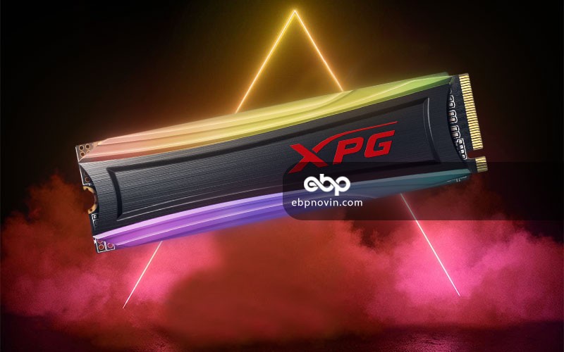 طراحی و ساخت حافظه SSD اینترنال ADATA XPG SPECTRIX S40G RGB NVMe M.2 512GB