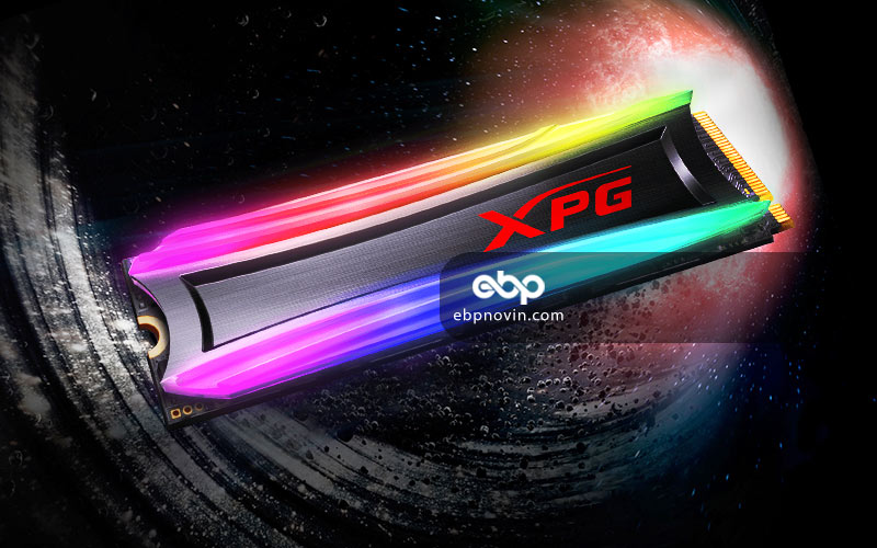 حافظه اس اس دی اینترنال ای دیتا ADATA XPG SPECTRIX S40G RGB NVMe M.2  با ظرفیت 512 گیگابایت