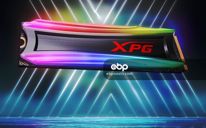 معرفی حافظه اس اس دی اینترنال ای دیتا XPG SPECTRIX S40G RGB NVMe M.2 512GB
