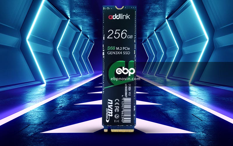 طراحی و ساخت حافظه SSD اینترنال Addlink S68 NVMe M.2 256GB