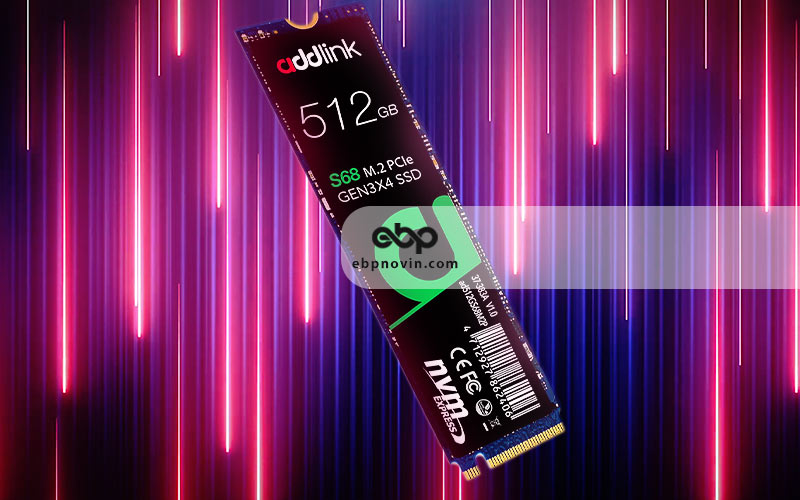 معرفی حافظه اس اس دی اینترنال ادلینک S68 NVMe M.2 512GB