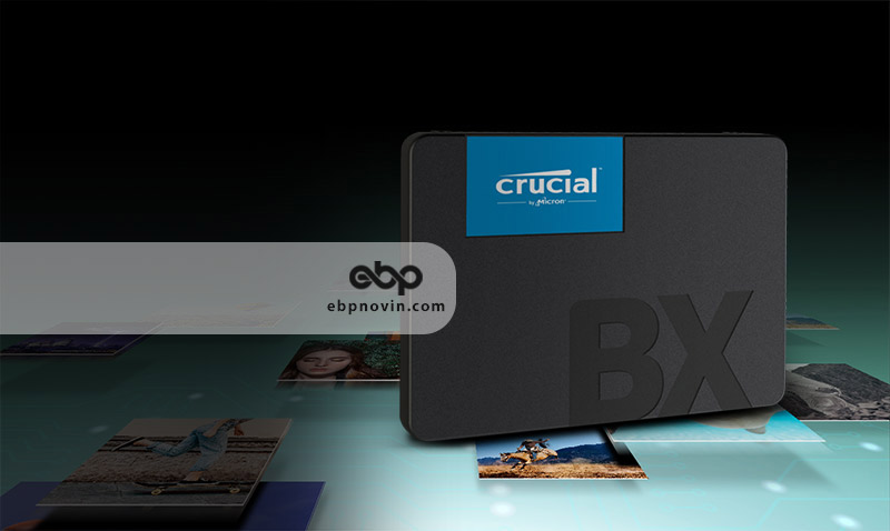 هارد اس اس دی اینترنال کروشیال BX500 با ظرفیت 1 ترابایت