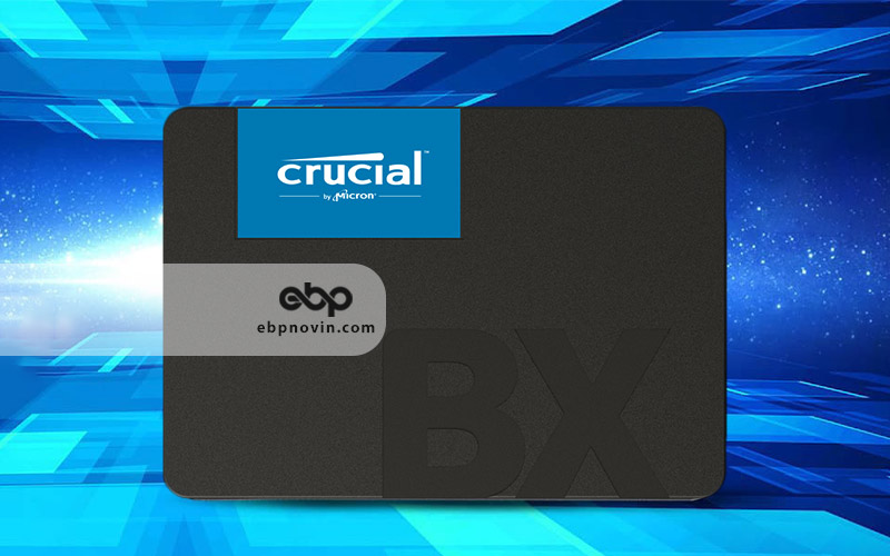 حافظه اس اس دی کروشیال Crucial BX500 ظرفیت 500 گیگابایت