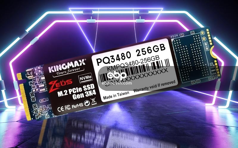 معرفی حافظه اس اس دی اینترنال کینگ مکس PQ3480 NVMe M.2 256GB