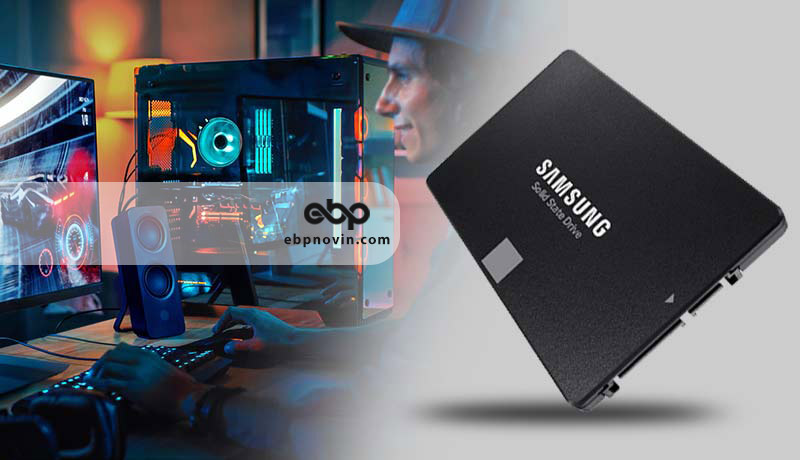 طراحی و ساخت هارد اس اس دی اینترنال SAMSUNG 870 EVO با ظرفیت 1 ترابایت