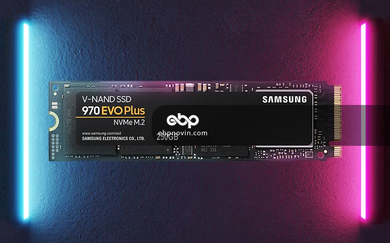 معرفی حافظه اس اس دی اینترنال Samsung 970 EVO PLUS NVMe M.2 SSD 250GB با ظرفیت 250 گیگابایت