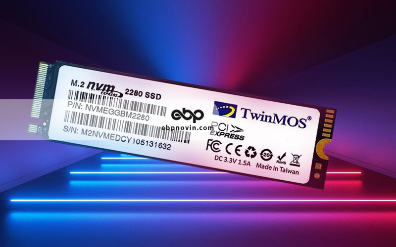 طراحی و ساخت حافظه SSD اینترنال TwinMOS ALPHA PRO NVMe M.2 512GB