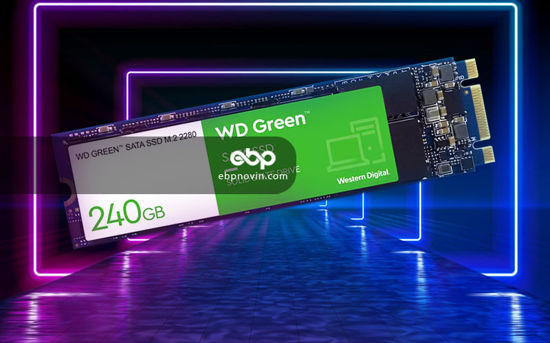معرفی حافظه اس اس دی اینترنال وسترن دیجیتال Green SATA SSD M.2 2280 240GB
