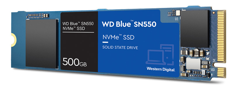 معرفی حافظه SSD اینترنال وسترن دیجیتال Blue SN550 NVMe M.2 SSD 500GB