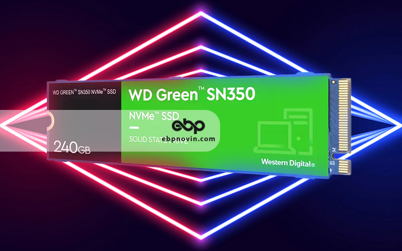 طراحی و ساخت حافظه SSD اینترنال WD Green SN350 NVMe M.2 با ظرفیت 240 گیگابایت