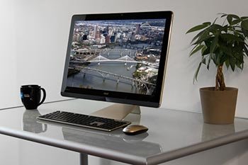 معرفی کامپیوتر بدون کیس Asus All in One Z240