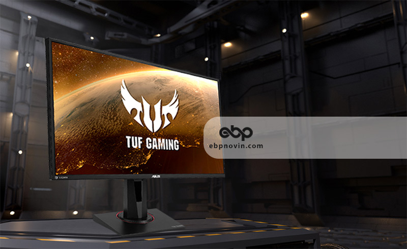 طراحی و کیفیت مانیتور کامپیوتر ایسوس TUF Gaming VG27AQ