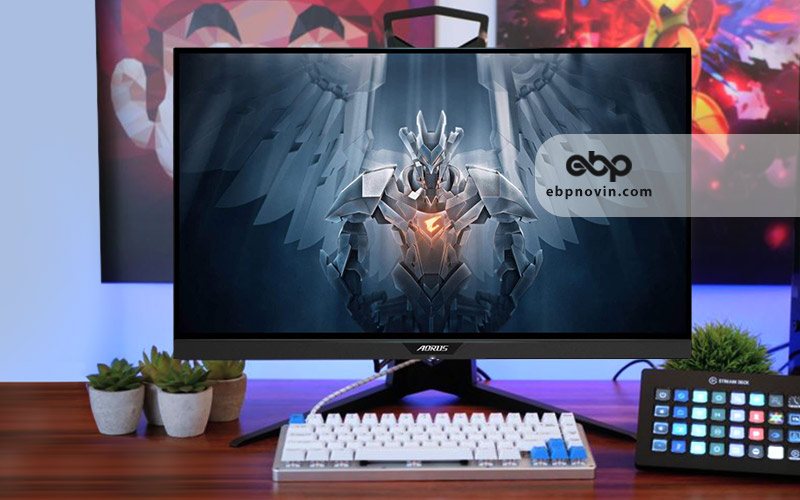 طراحی و کیفیت مانیتور گیمینگ گیگابایت AORUS KD25F