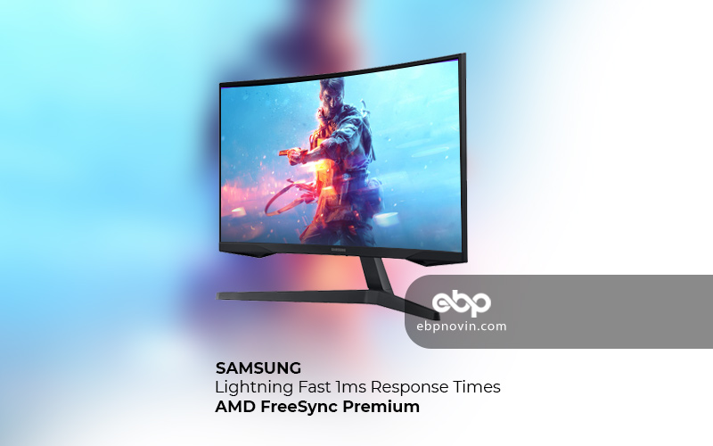 مانیتور سامسونگ Samsung LC27G55TQ-W