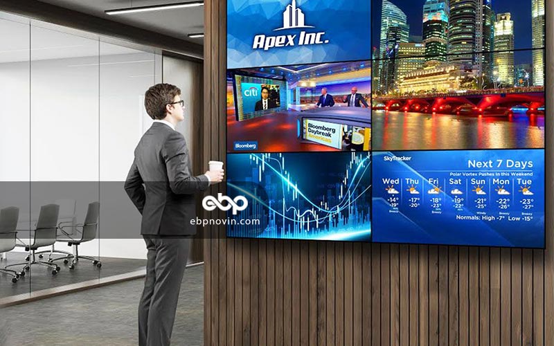 مانیتور صنعتی شارپ Sharp Digital Signage PN-Y496