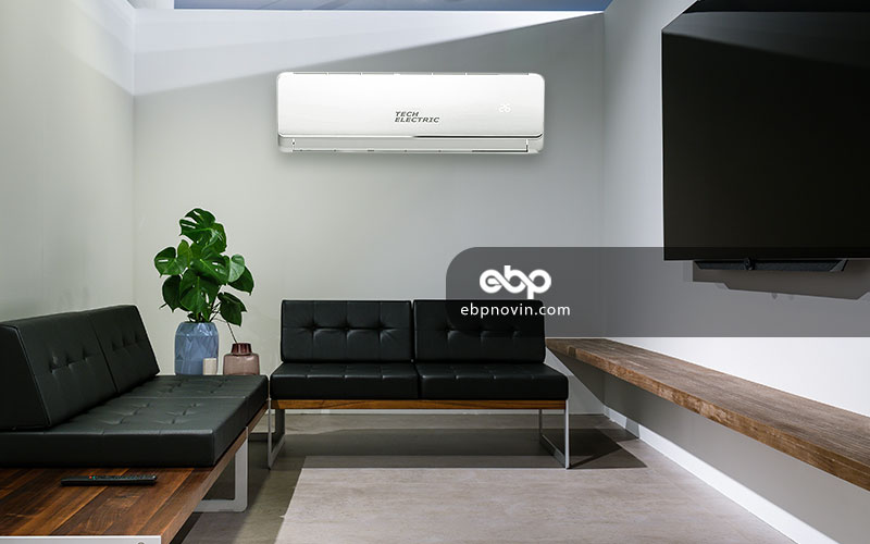 کولر گازی اینورتر 9000 تک الکتریک Tech Electric BTS-UN-9HR